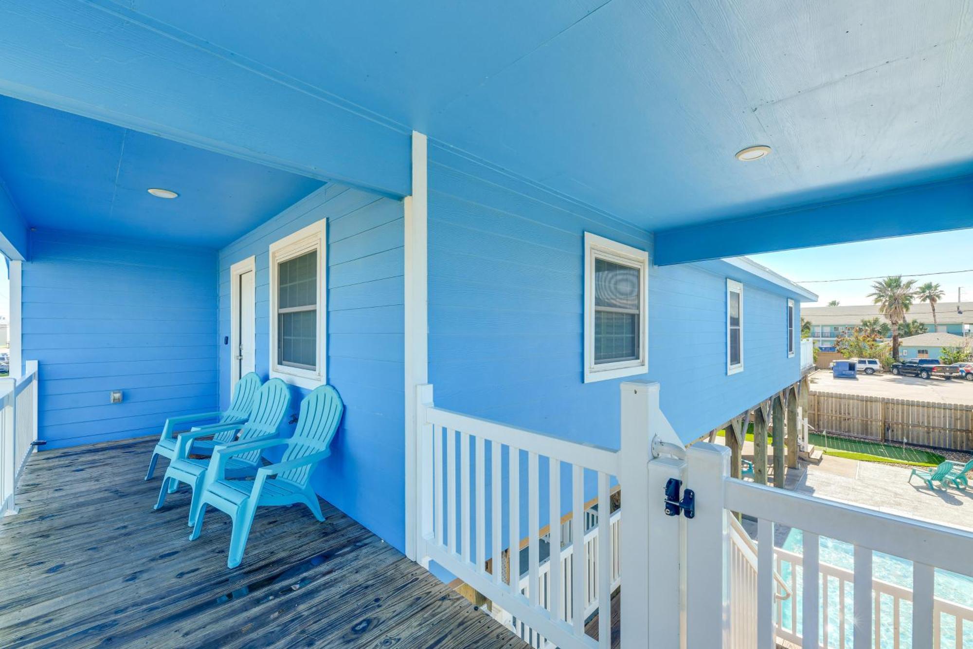 Trendy Port Aransas Home With Private Pool And Deck! Kültér fotó